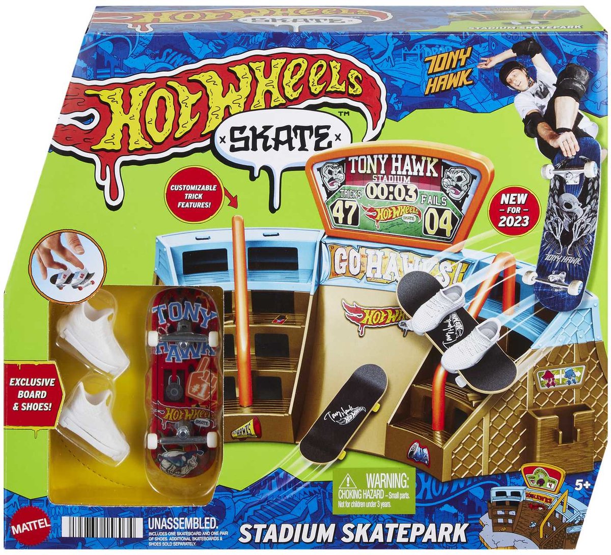 Hot Wheels hot-wheels - stade de skate - skate park