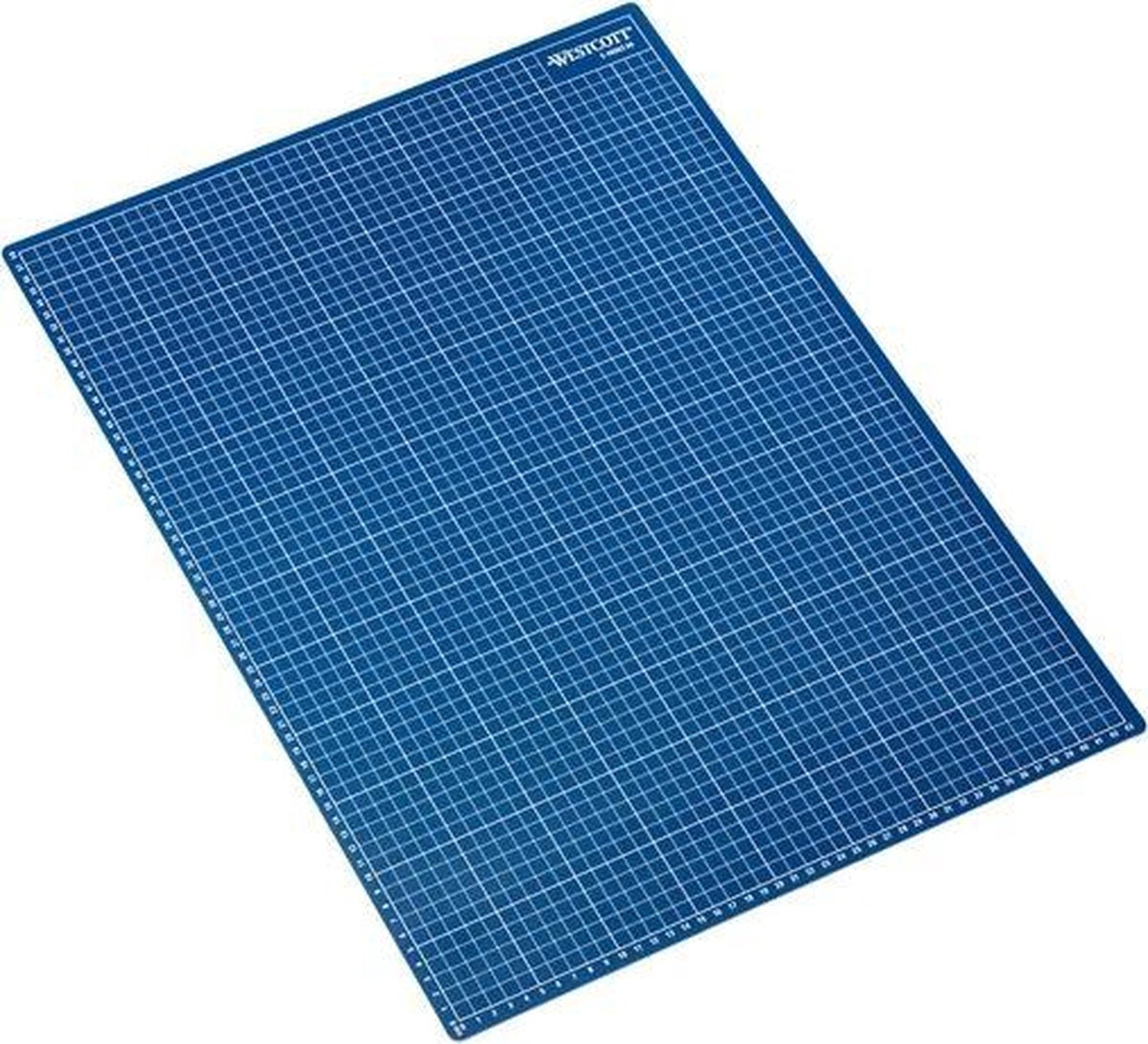 Tapis de découpe Westcott - a2 - bleu - 600x450mm - 5 couches - auto-cicatrisant - ac-e46002