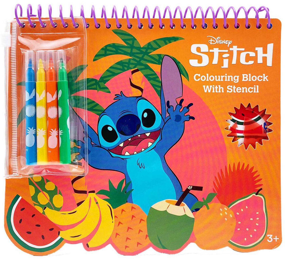 Point de bloc de dessin au pochoir Toyland