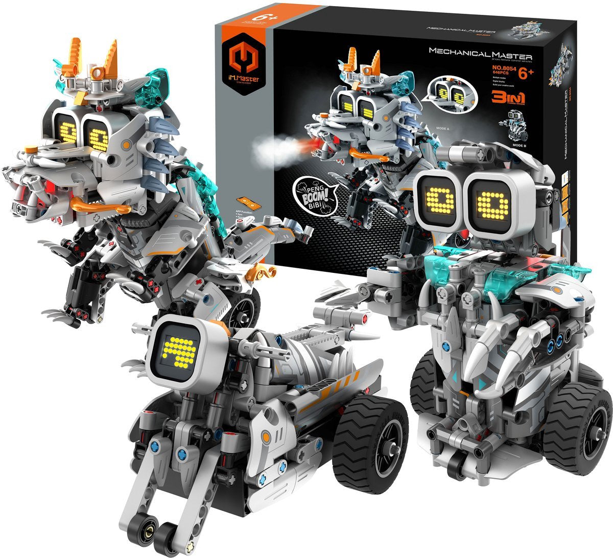 Gear2play im.master – Robot programmable 2,4 g r c 3-en-1