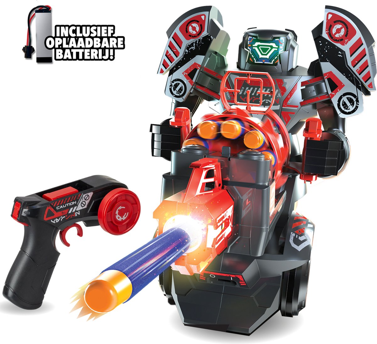 Robot de tir Silverlit Robo Rapidfire