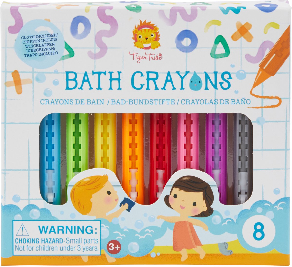 Crayons de bain Selecta, 8 pcs.