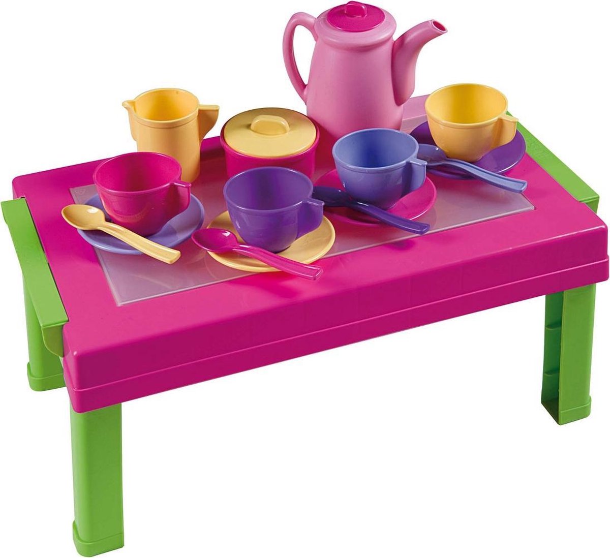 Table de jeu Androni avec vaisselle