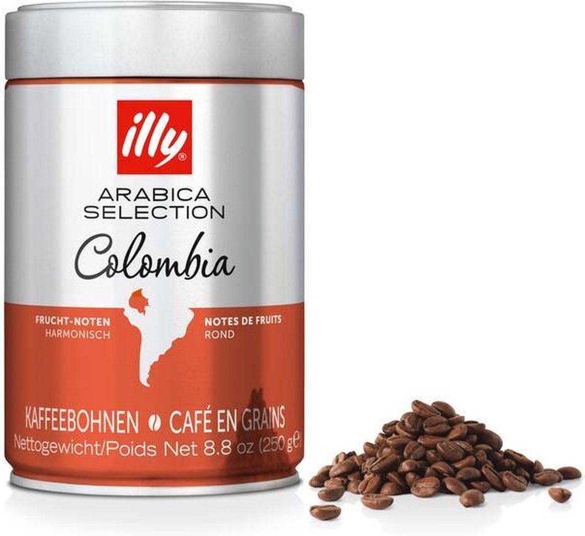 Illy - café de Colombie 250 g en grains
