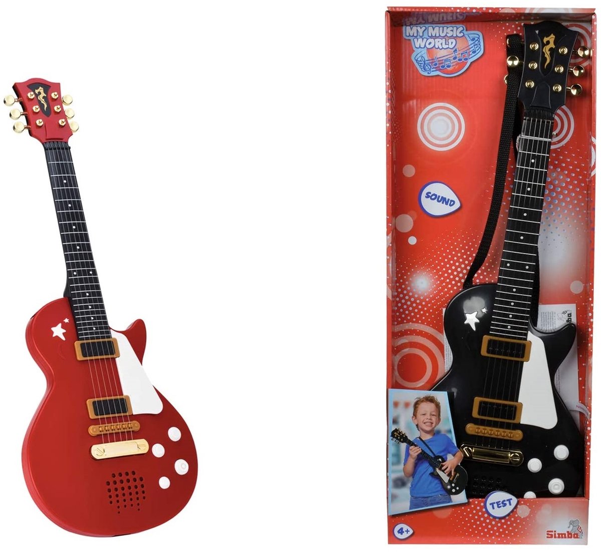 Simba - mon monde musical - guitare rock (56cm)