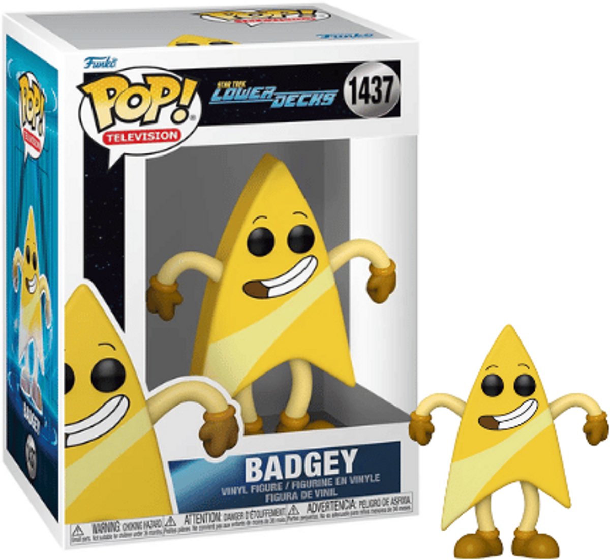 Funko-pop ! télévision : ponts inférieurs de Star Trek - Badgey