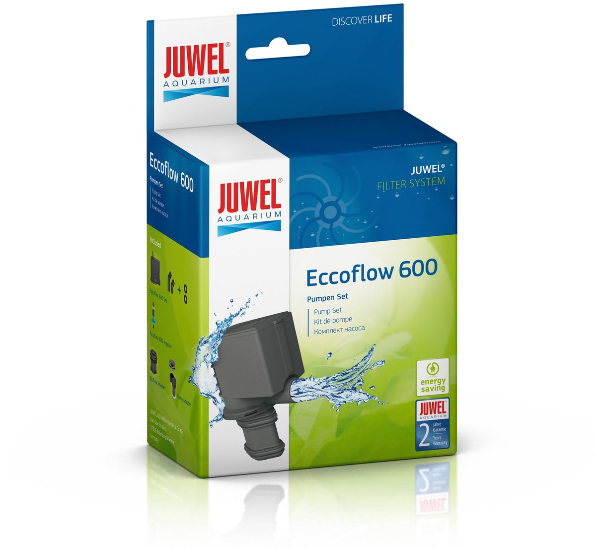 Pompe de circulation Juwel eccoflow 600 - noire