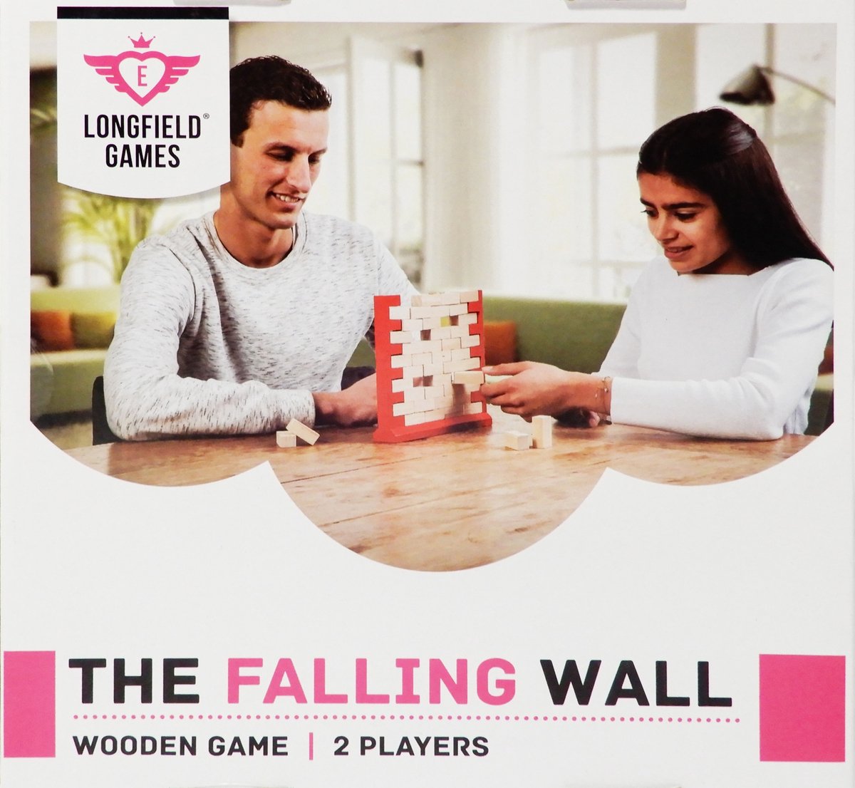 Jeu d'équilibrage en bois Longfield mur tombant