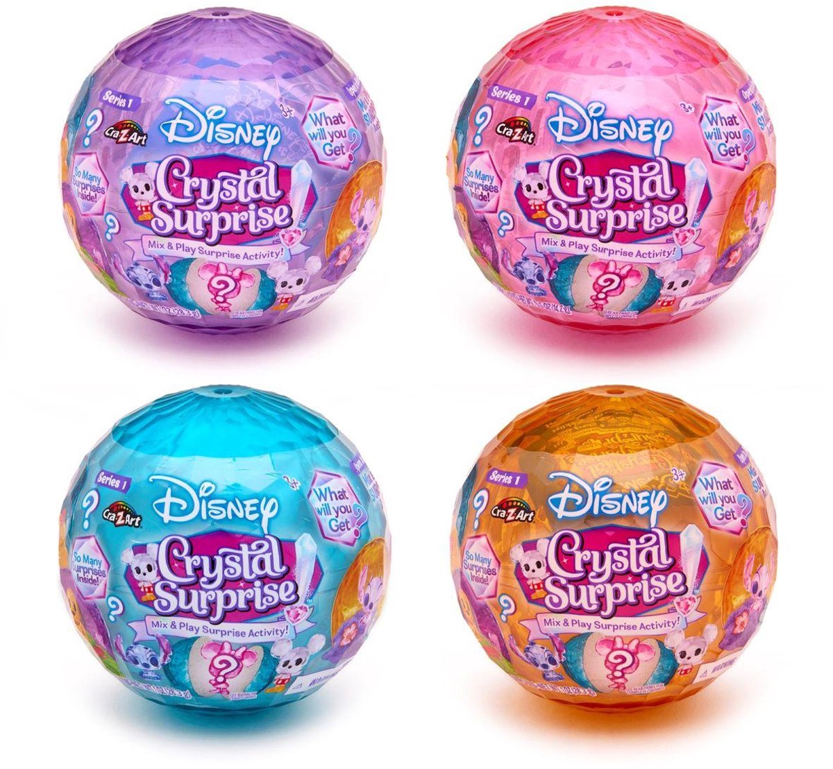 Lexibook Disney Crystal Surprise révèle des boules série 2.5