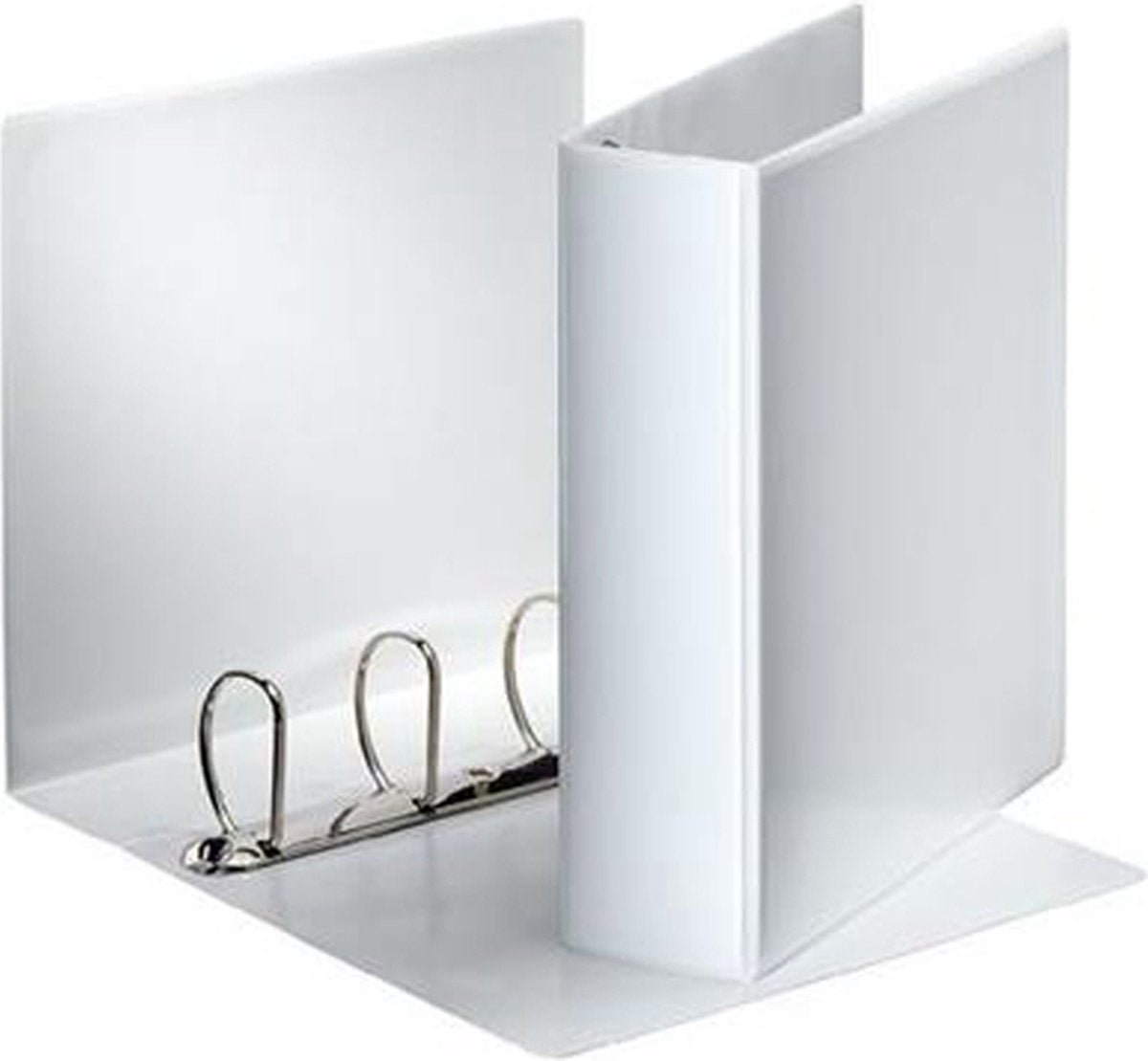 Esselte classeur à anneaux de présentation essentails a4 blanc 4d anneaux