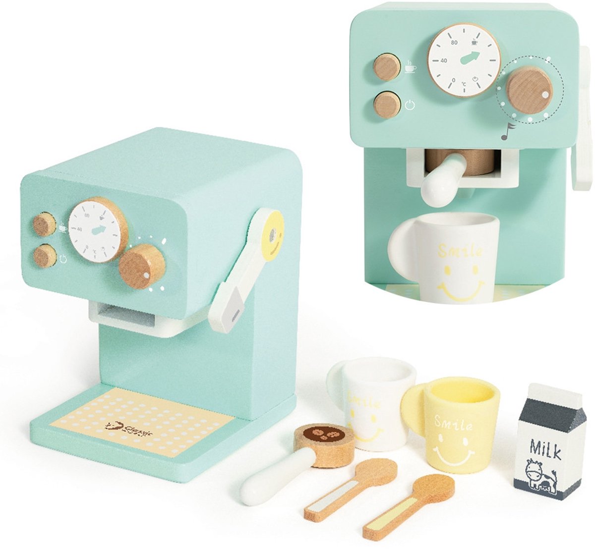 Cafetière en bois du monde classique pour enfants - petit barista | monde classique - université