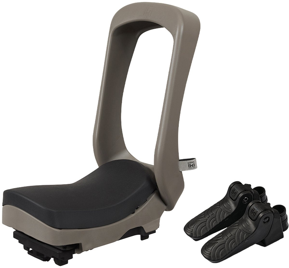 Selle de vélo junior Urban iki mik hd - suzume gris bincho noir