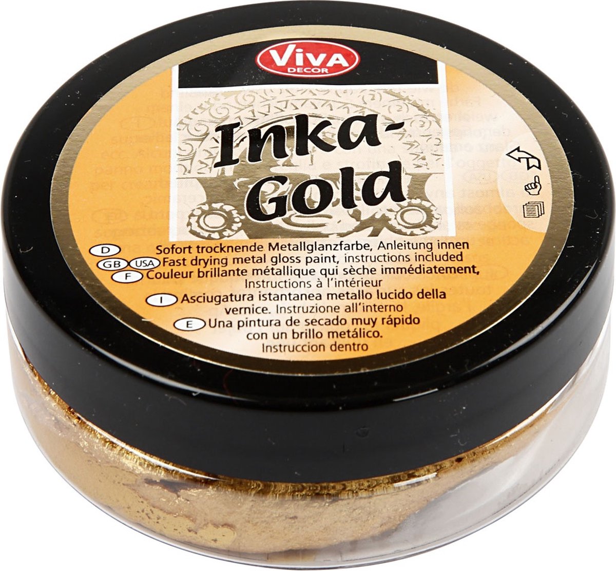 Creativ company inka-gold, or, 50 ml 1 boîte