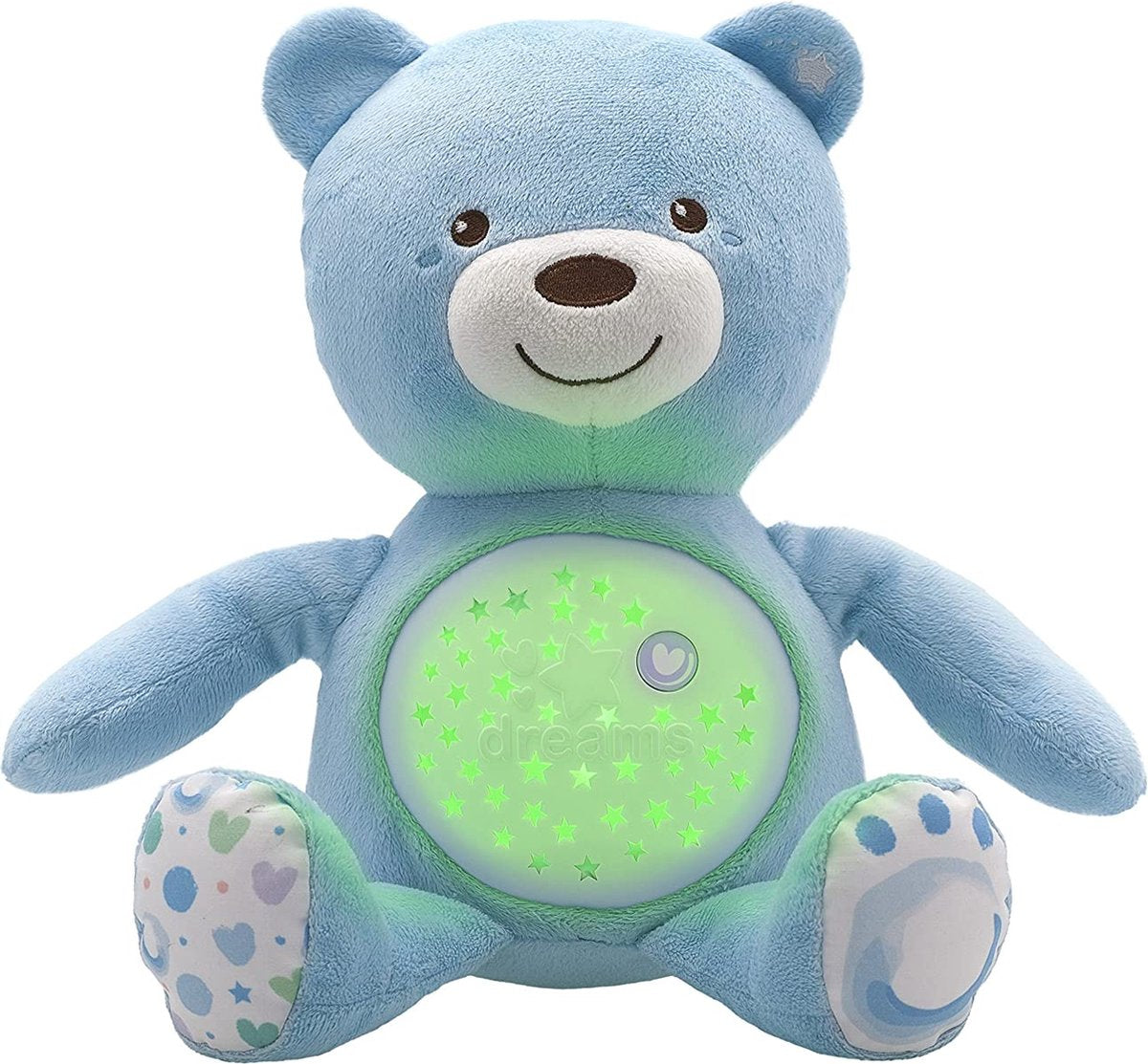 Chicco peluche projecteur bébé ours premiers rêves bleu