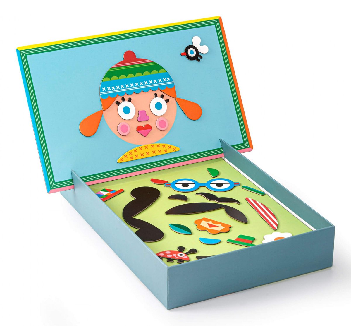 Apli visages de jeu magnétiques - - à partir de 3 ans