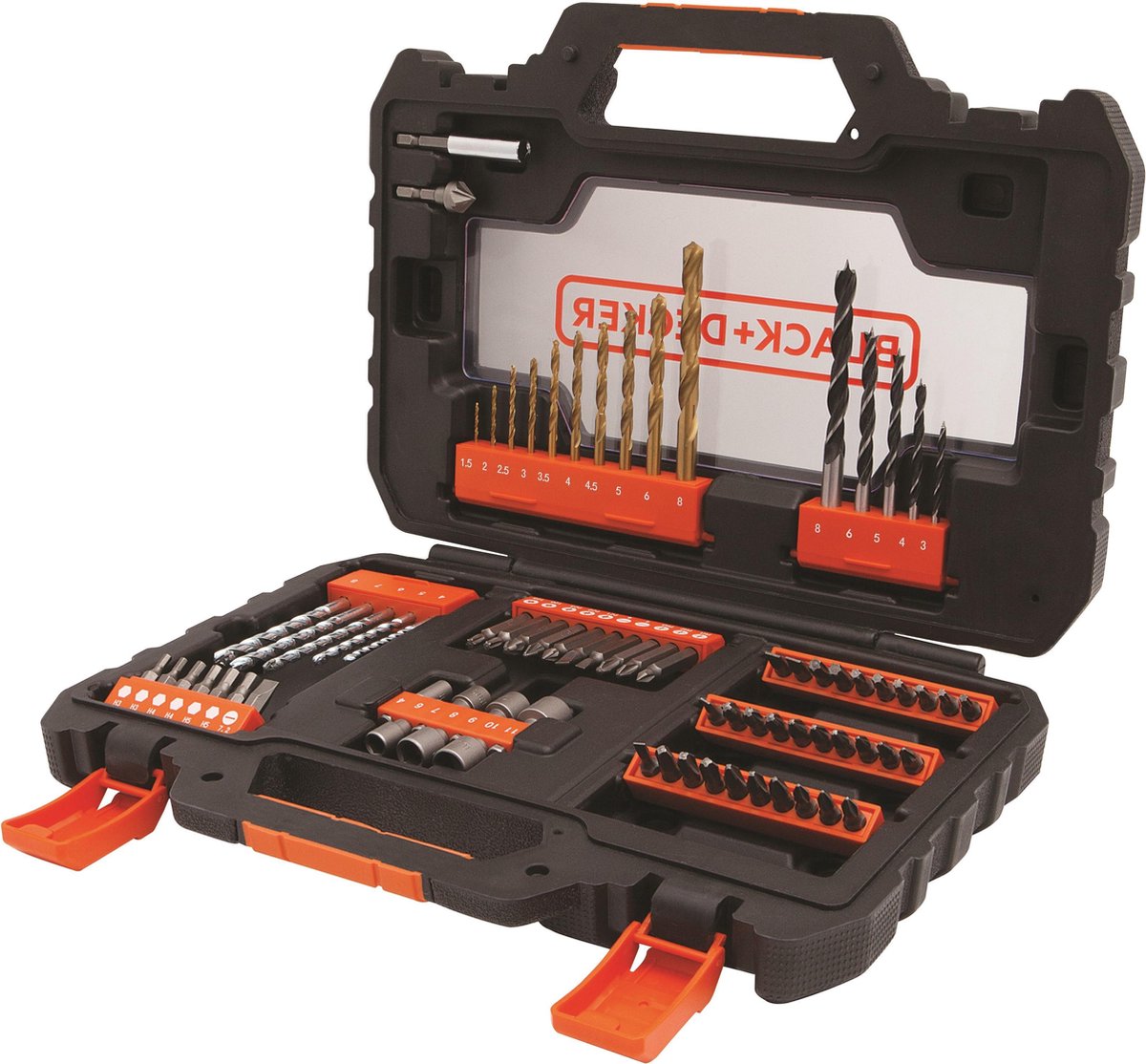Black+decker Jeu de 76 forets à visser - a7231-xj