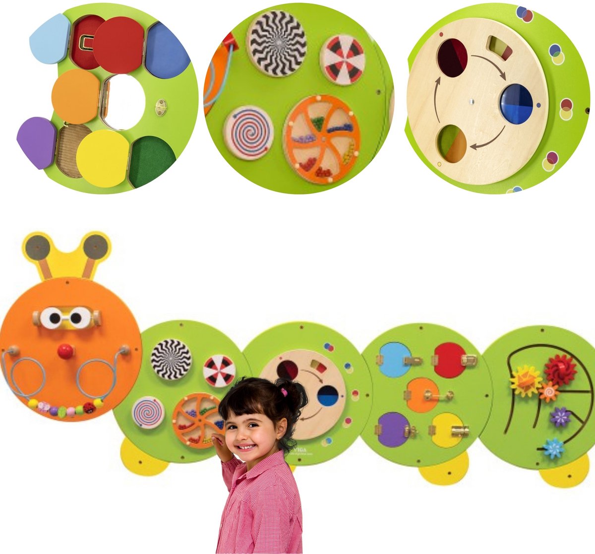 Vigatoys https : www.ccobby.nl viga-activitiesplaywall-h-83-cm-l-185-cm-1-piece