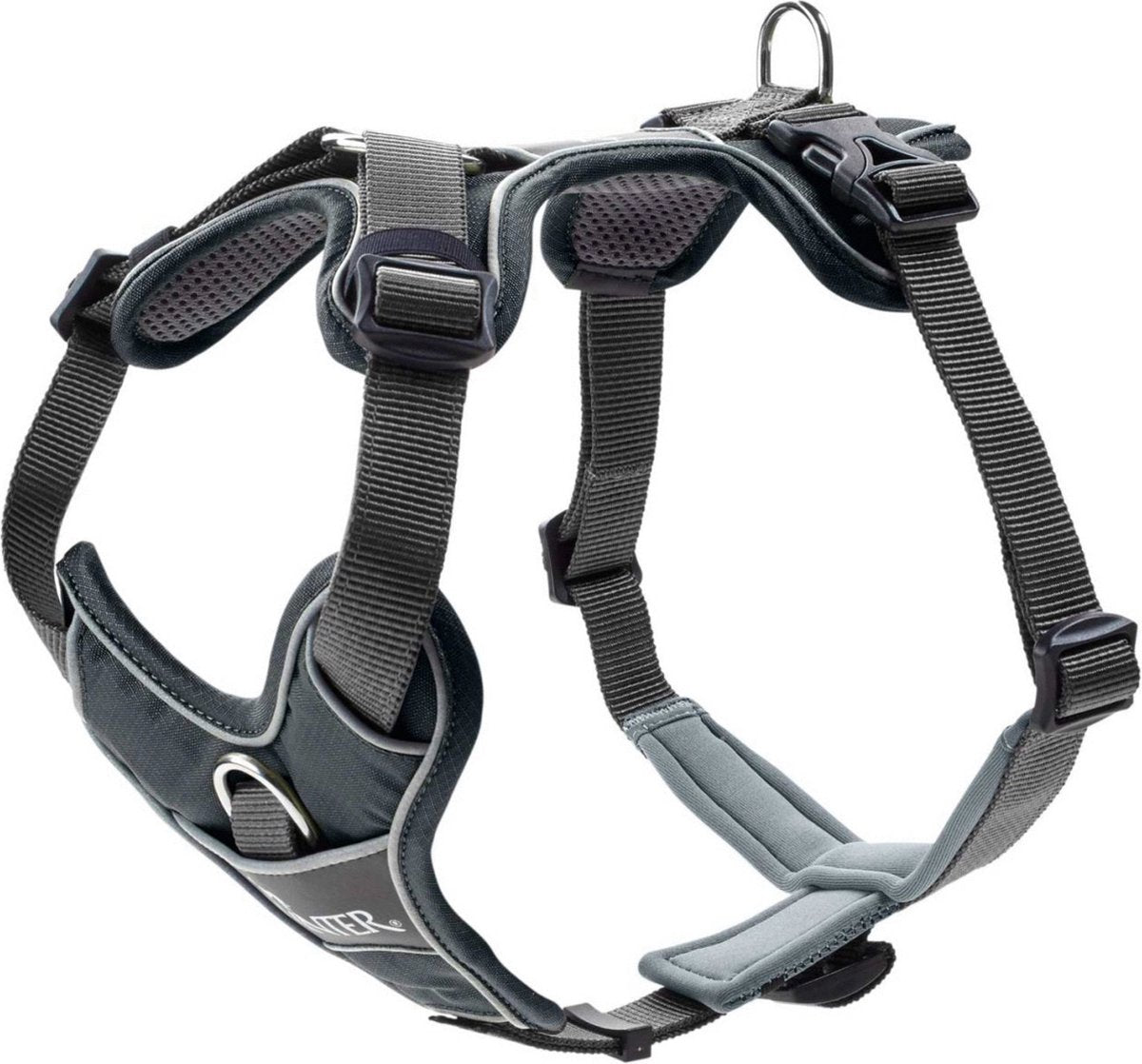 Harnais Hunter divo gris gris - harnais pour chien - l 72-100 cm