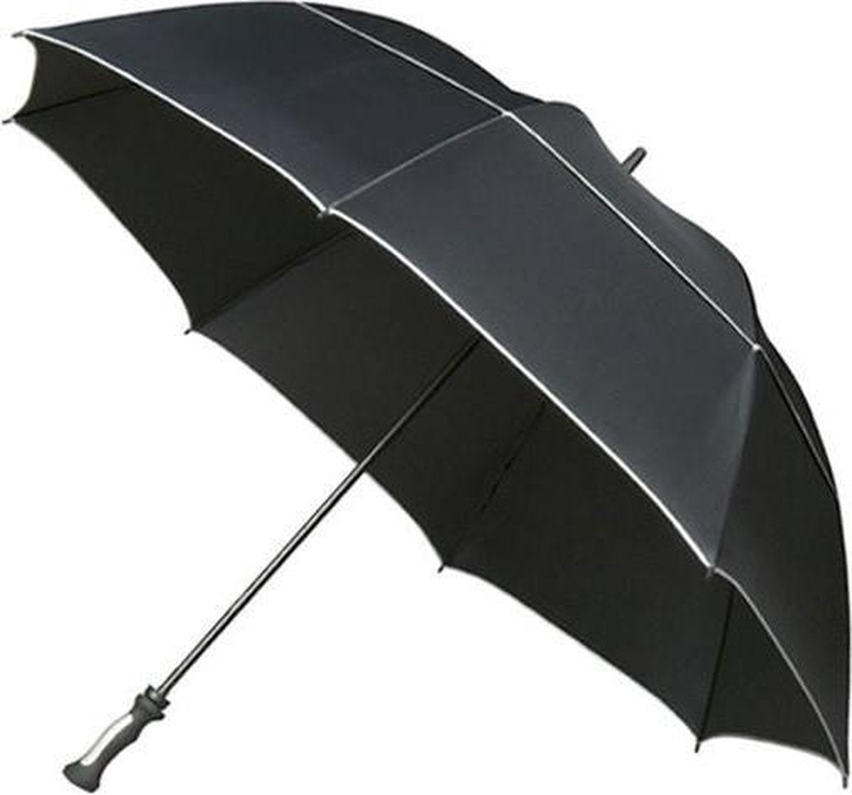 Falcone Stormparaplu xxl avec ouverture à la main Ø 140 cm noir