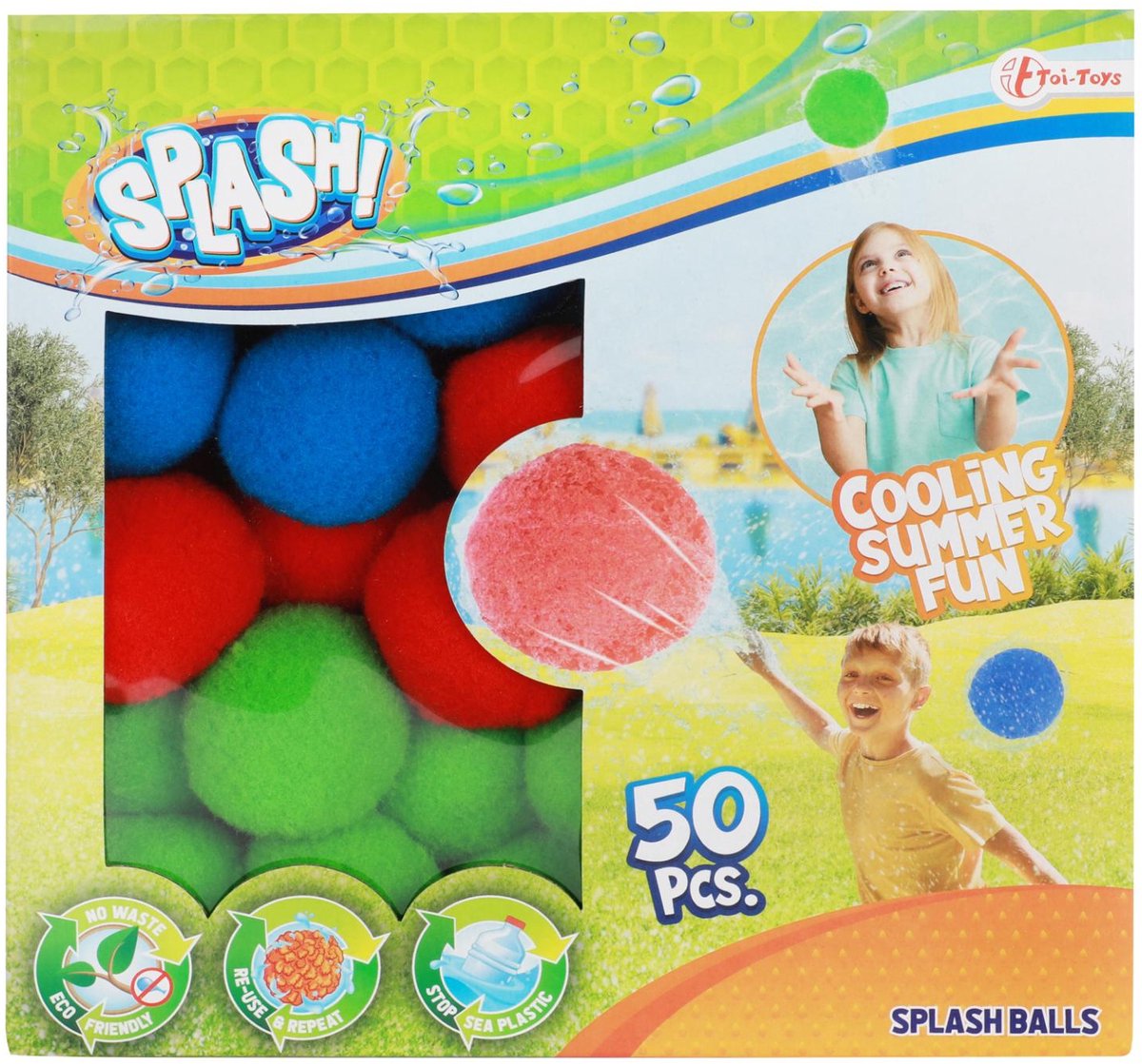Super balles Splash 5 cm, 50 pcs.