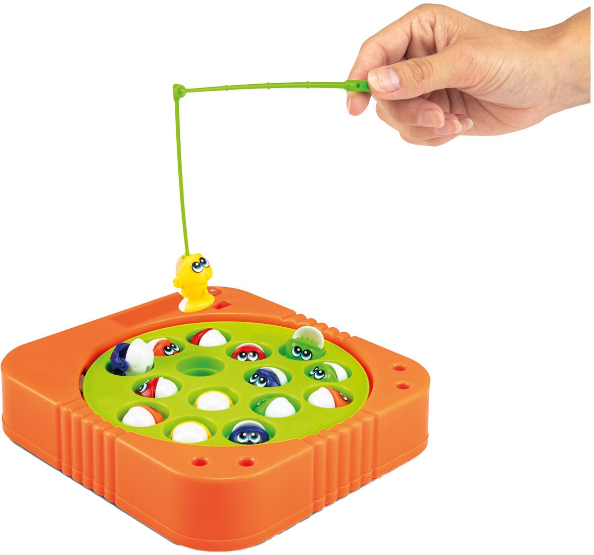 Jeu de pêche électronique Toi-toys avec 3 cannes à pêche