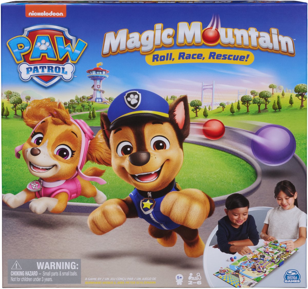 Jeu de montagne magique Paw Patrol | 2 pièces