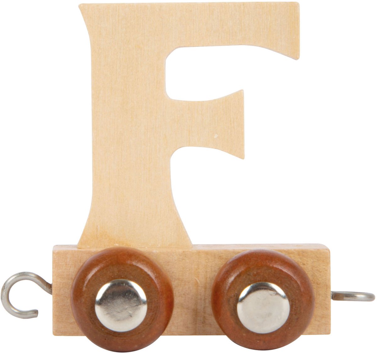 Small foot - train de lettres en bois - f - 12 pièces
