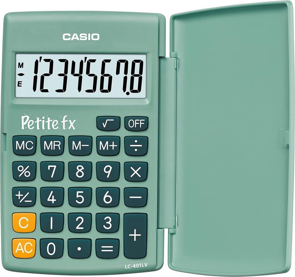 Casio calculatrice de poche petite fx, vert