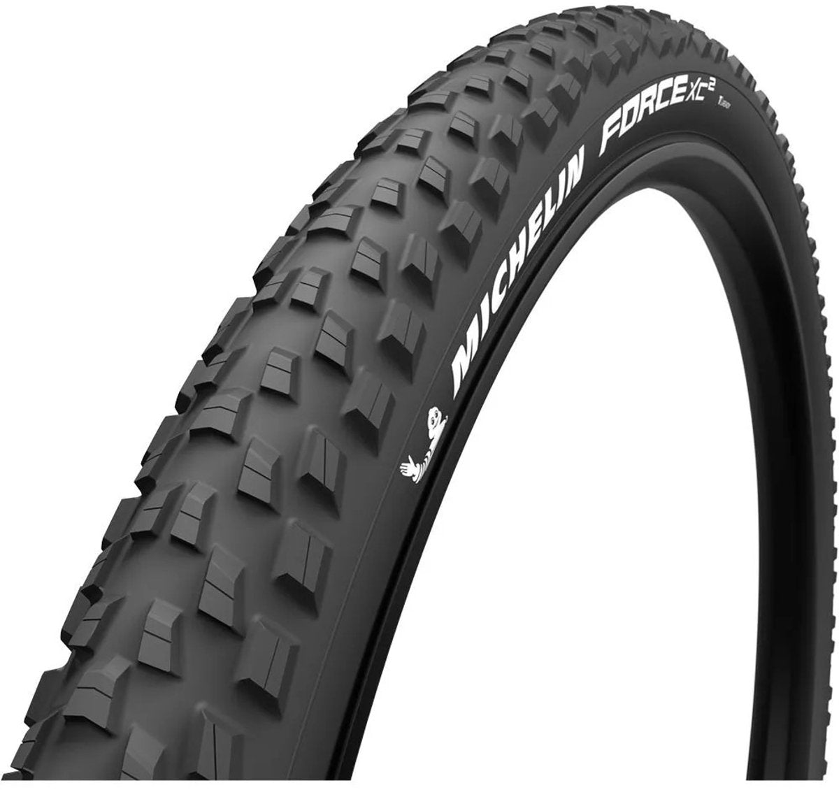 Pneu Michelin 29” – force xc2 – tlr (tubeless ready) – pneu pliable – taille etrto : 54-622 – noir