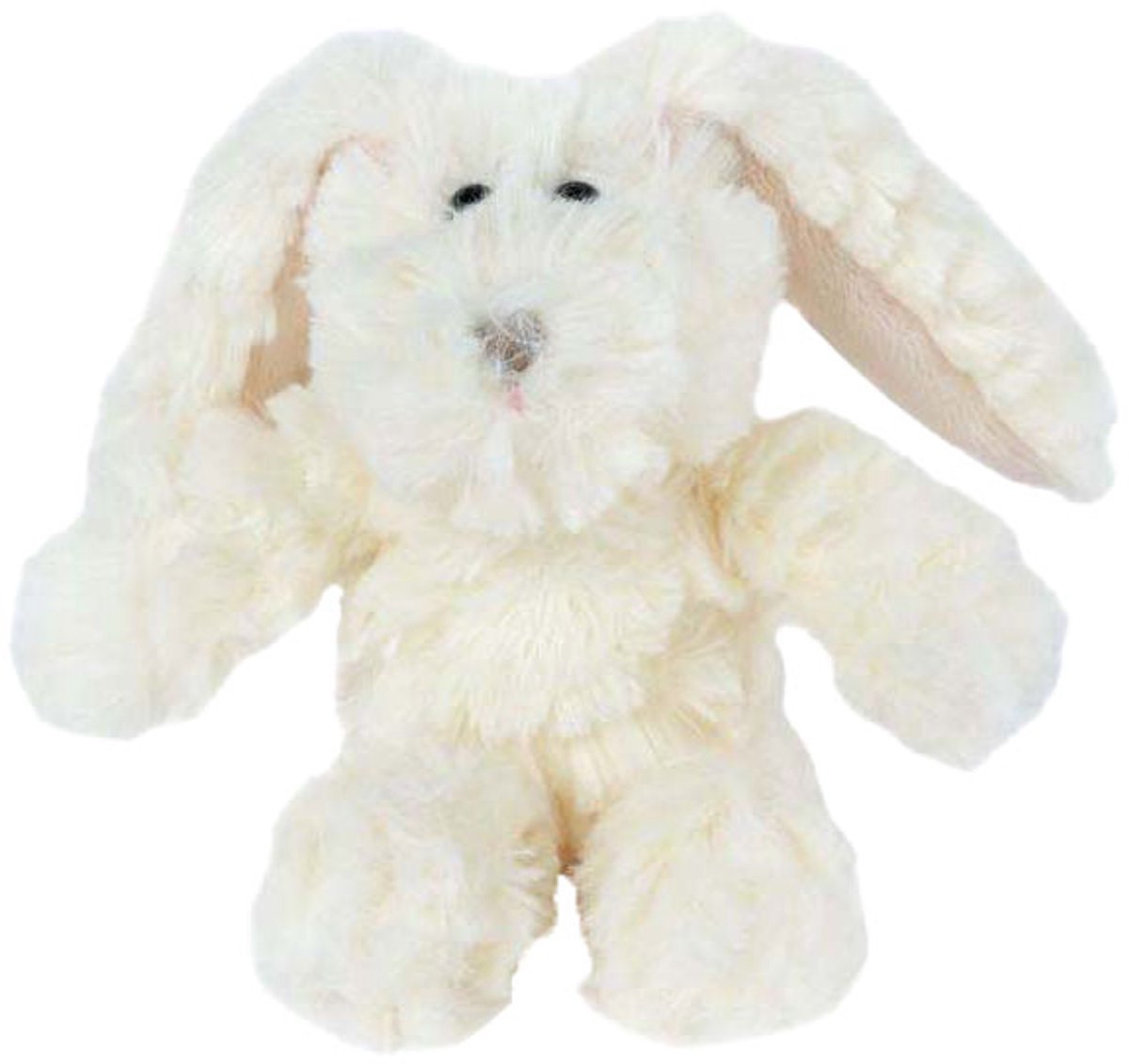 Peluche peluche lapin Take me home blanc, 10 cm