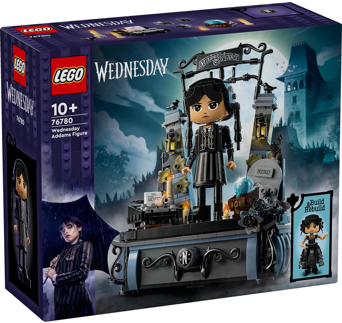 Lego 76780 figurine mercredi Addams