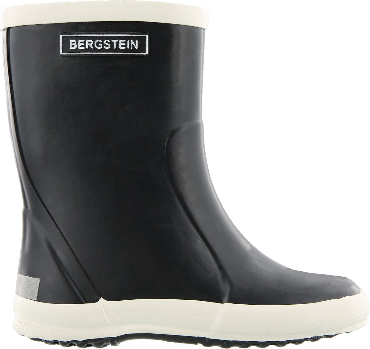 Bergstein rainboot regenlaarzen unisex junior - black - maat 25