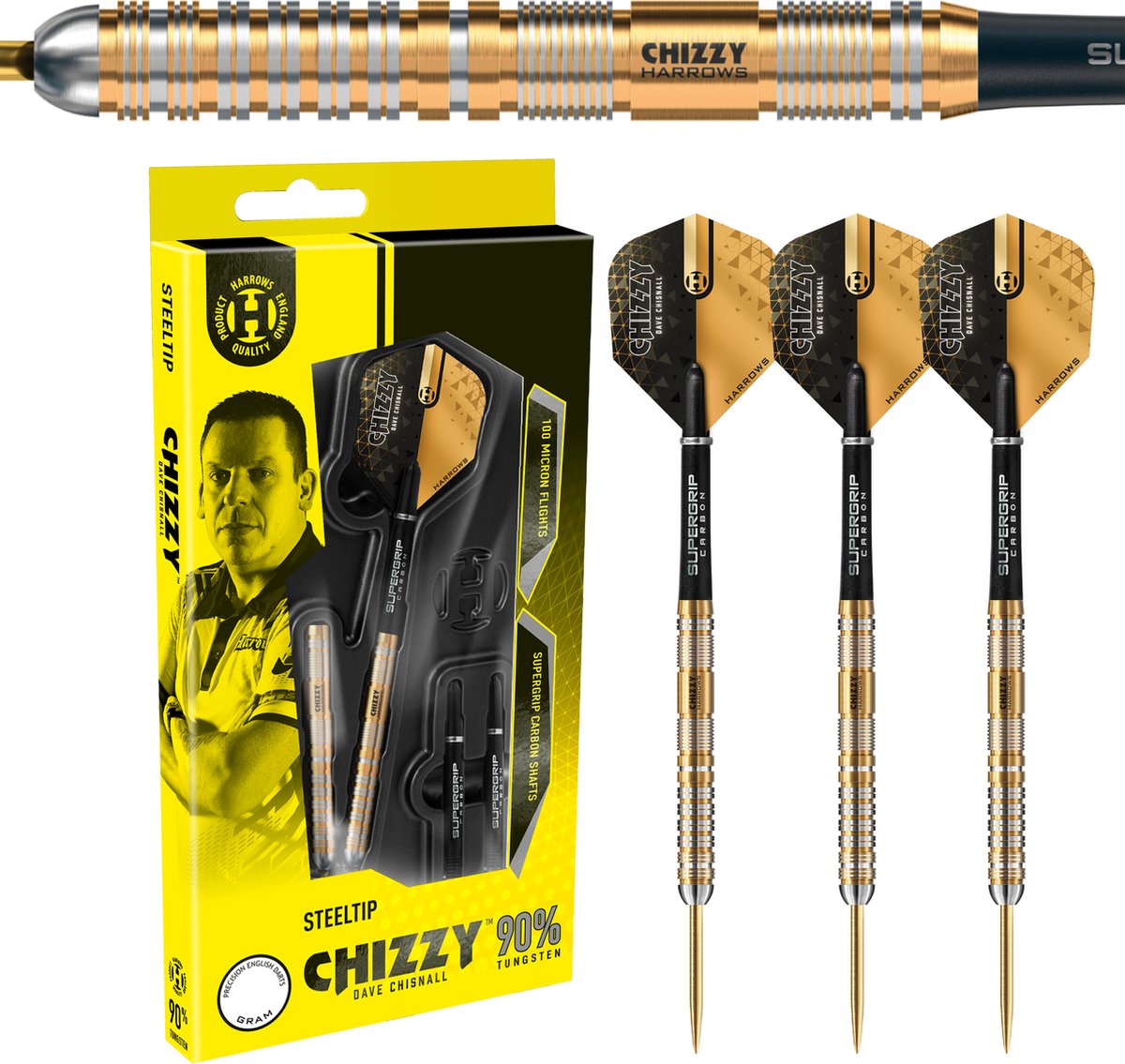 Harrows chizzy 90% tungstène 26gr