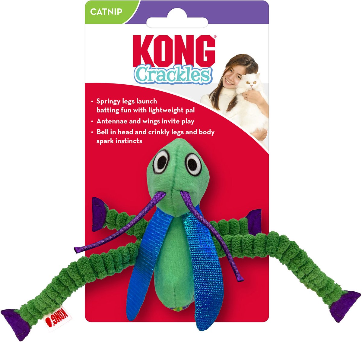 Sauterelle Kong crépite
