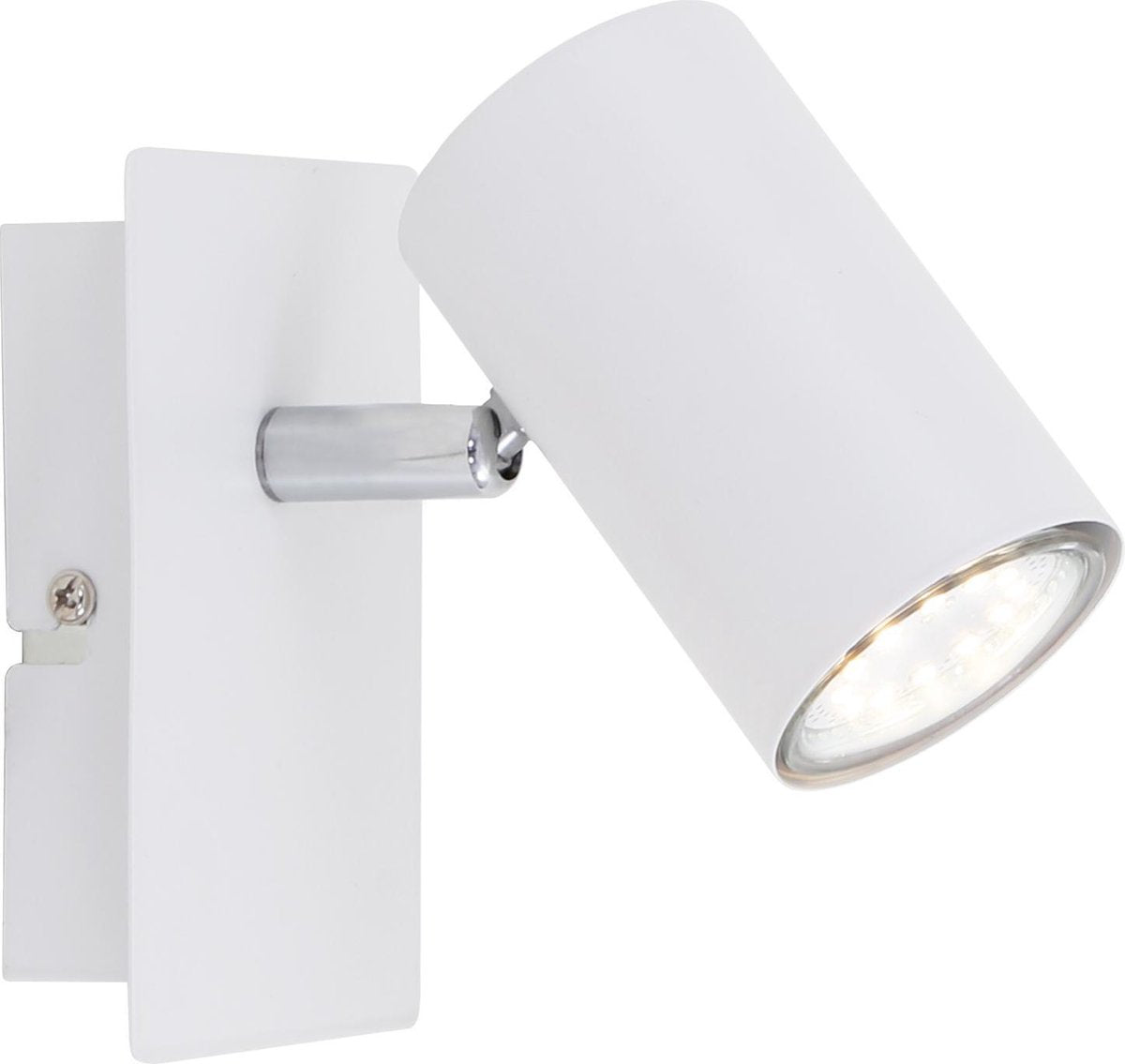 Briloner run - applique - spot de plafond - 1 lumière - raccord gu10 - métal - blanc