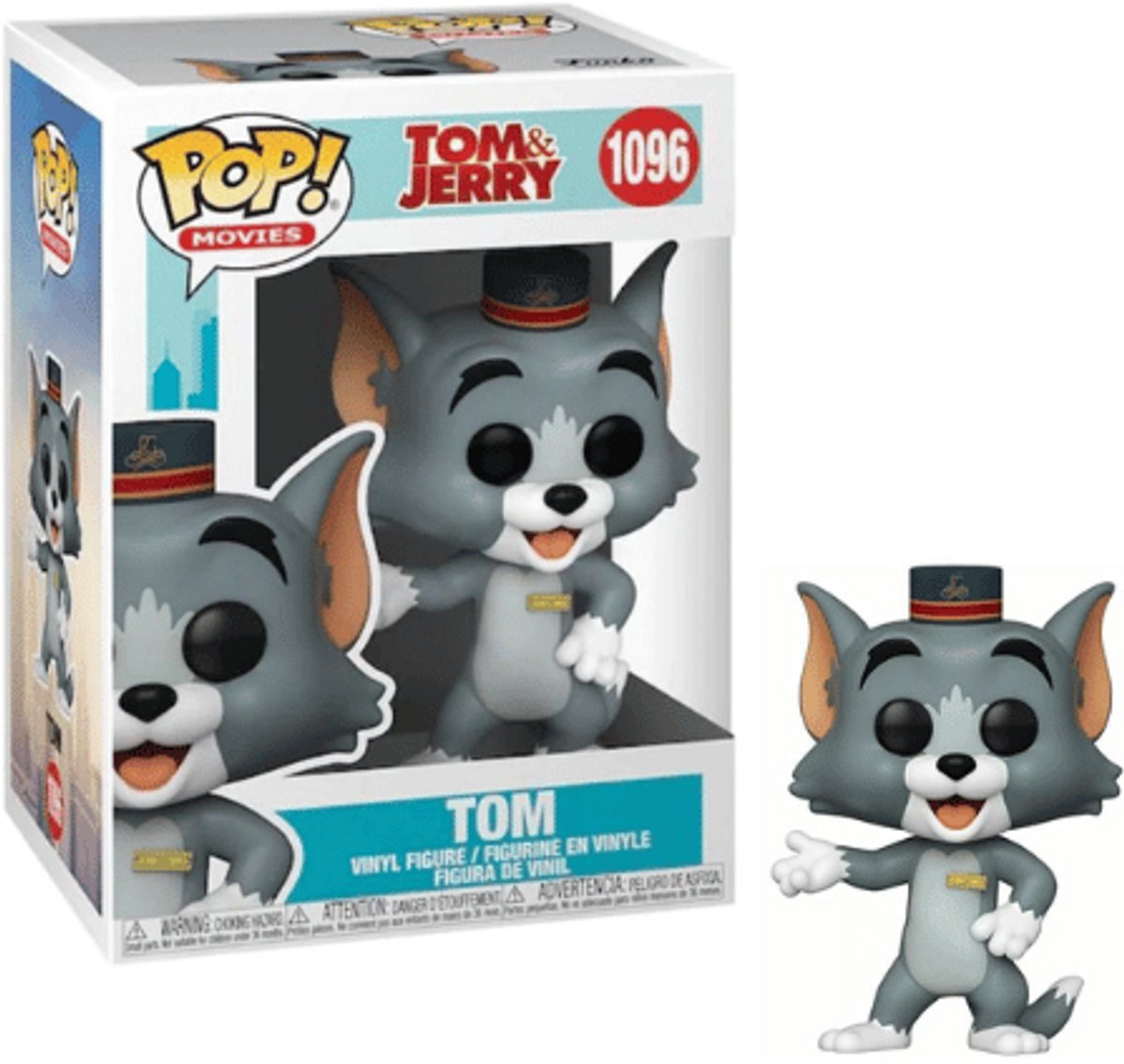 Funko-pop ! films : tom jerry - tom