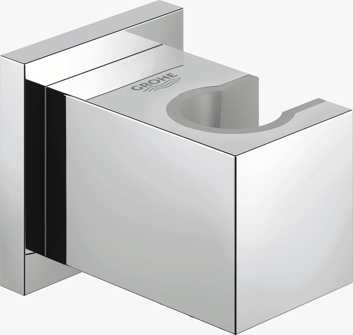 Grohe support de douche mural euphoria cube - non réglable - chrome - 27693000