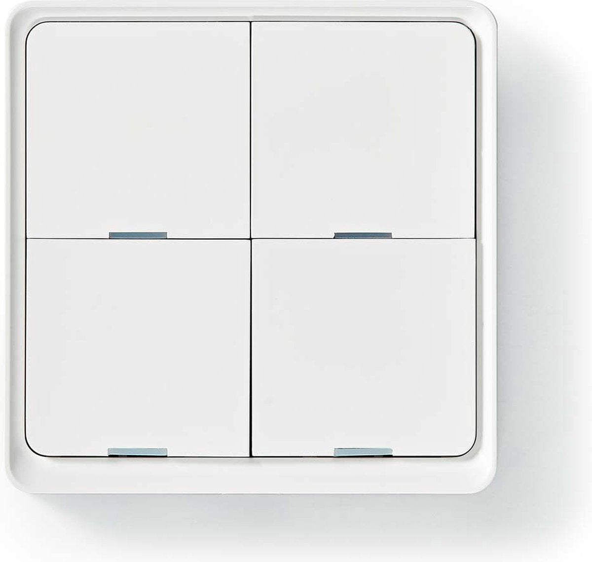 Interrupteur mural Nedis smartlife - zigbee 3.0 - montage mural - android ios - plastique - blanc