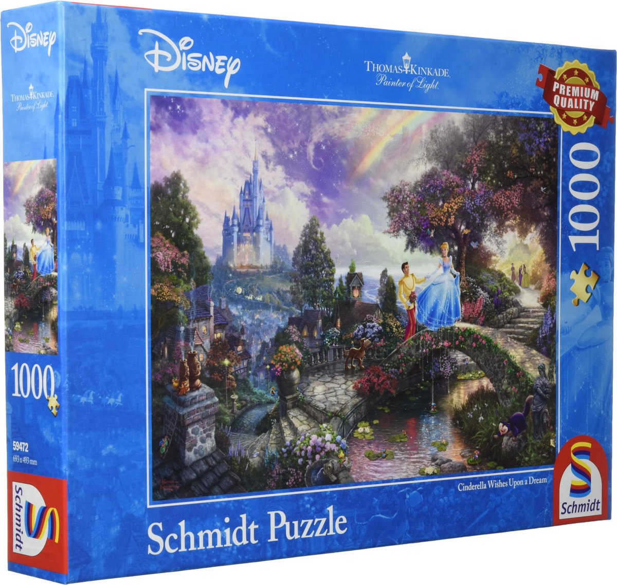 Schmidt Disney Princess - Puzzle Cendrillon Cendrillon - 1000 pièces