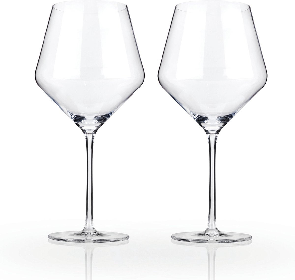 Verre à vin coudé Viski - cristal - 621ml - 2 pièces