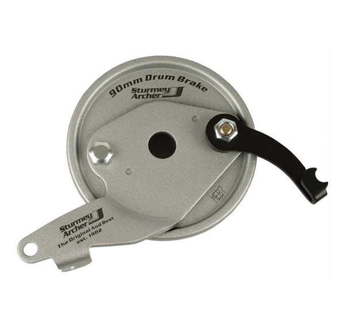 Sturmey-archer europe n.v. sturmey archer plaque d'ancrage hsb315 frein à tambour 90 mm acier argent