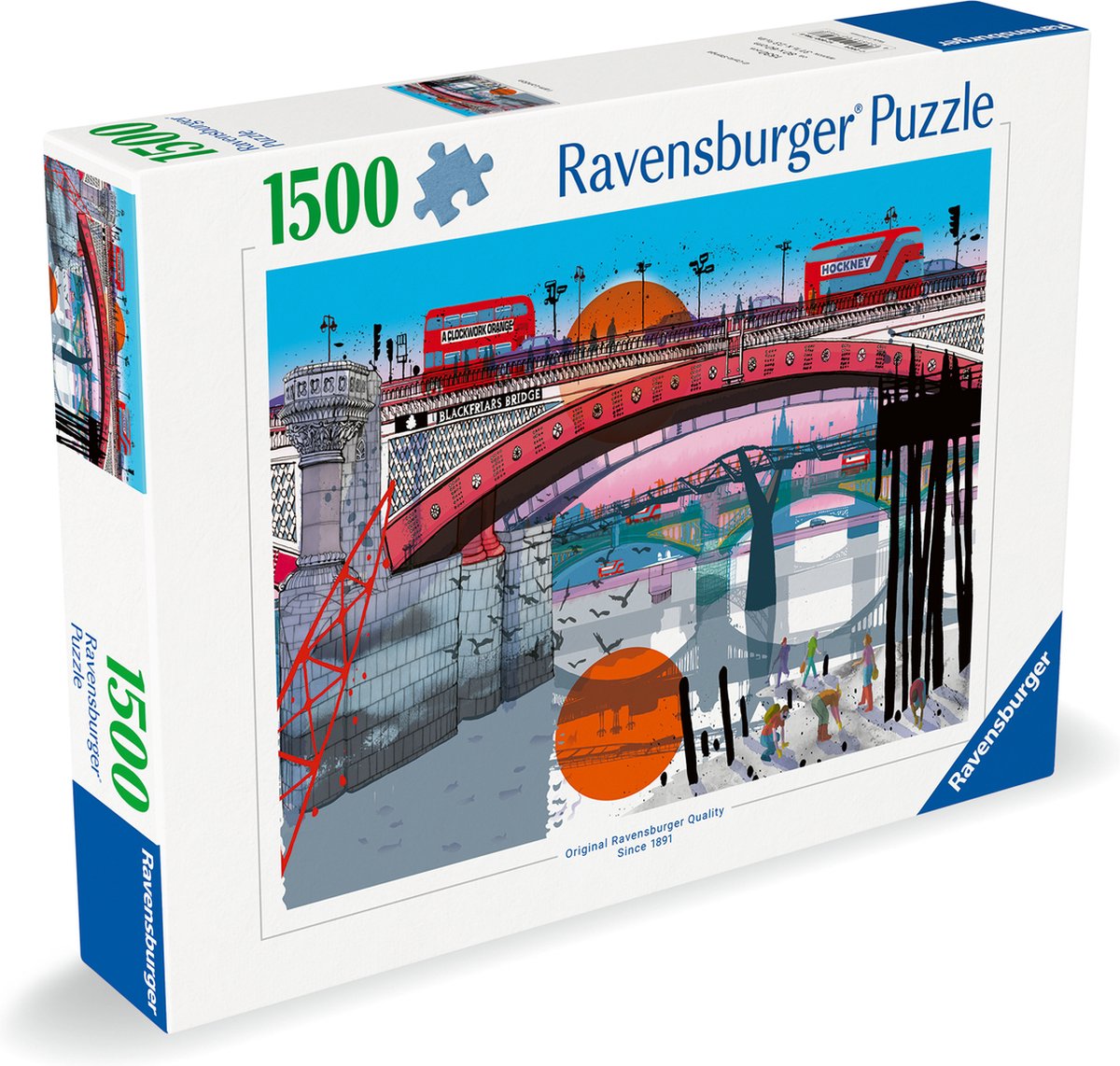 Ravensburger Puzzle Jigsaw I Am London, 1500st.