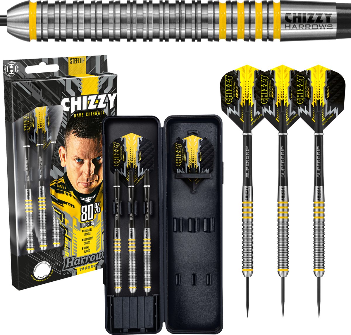 Harrows chizzy 80% tungstène 23gr