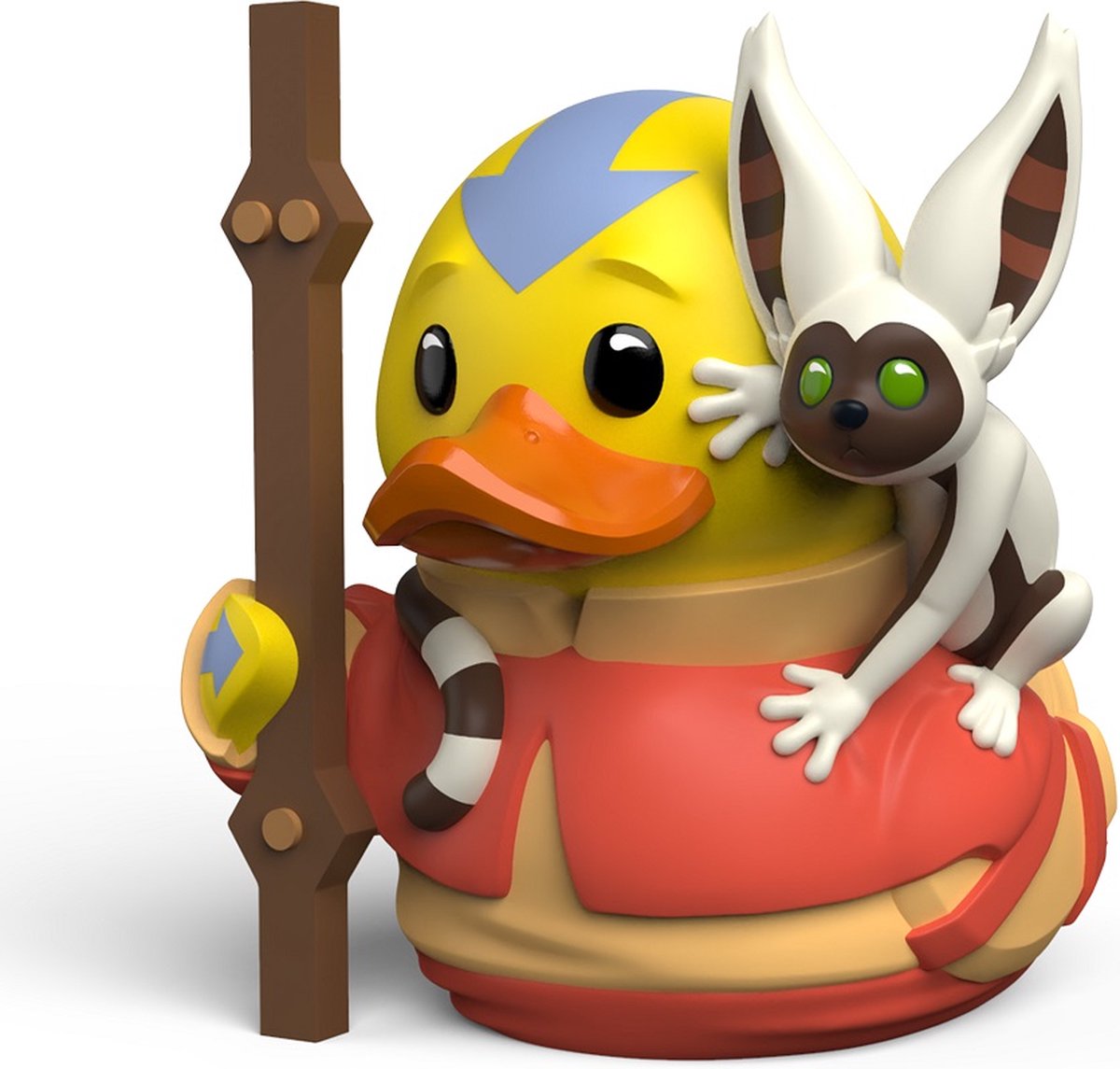 Tubbz numskull - canard en caoutchouc - avatar : le dernier maître de l'air - aang (première édition) - 9 cm