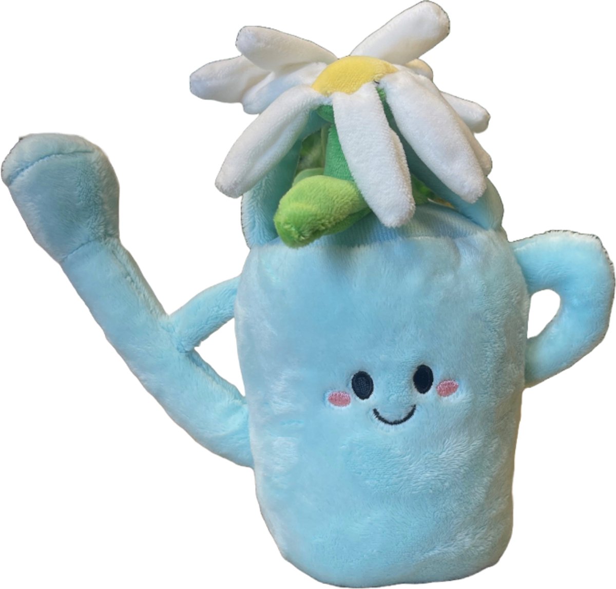 Peluche plante câline Take me home - arrosoir avec fleurs, 20 cm