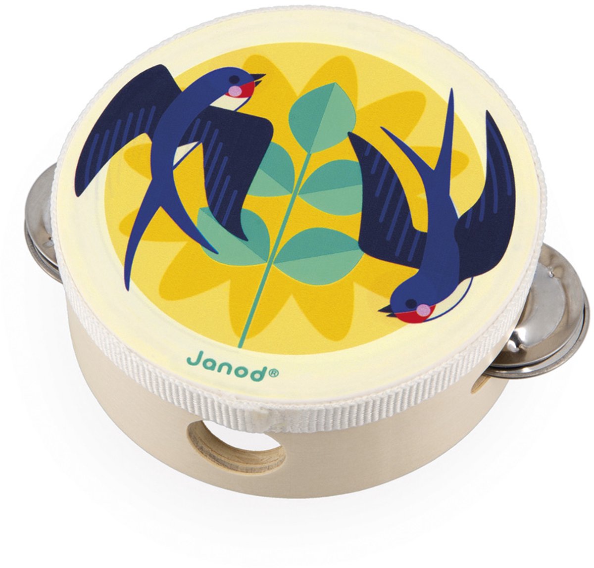 Janod - gioia - tambourin - oiseaux