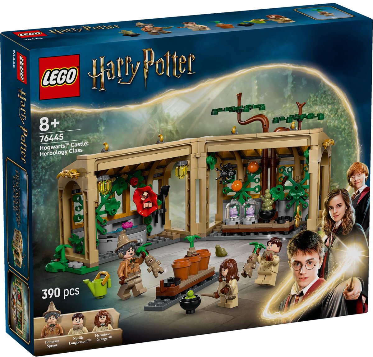 Lego 76445 Le château d'Harry Potter Leçon d'herbologie de Poudlard