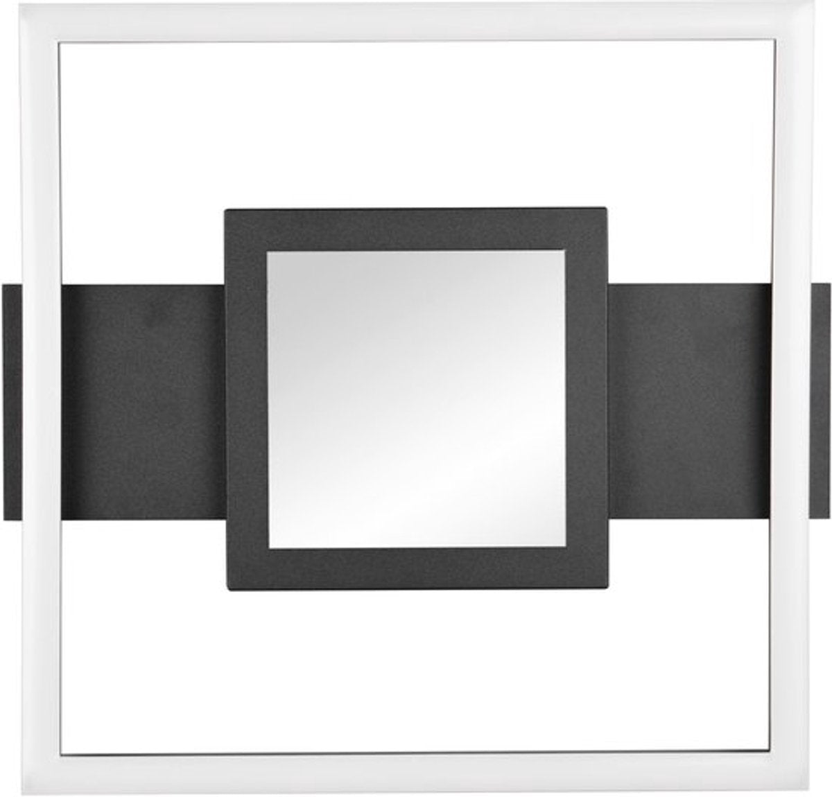 Rl live your light Reality Wheeler - plafonnier - noir mat - incl. 1x SMD 16 W - montage au plafond - montage mural - ne convient pas pour variateur externe