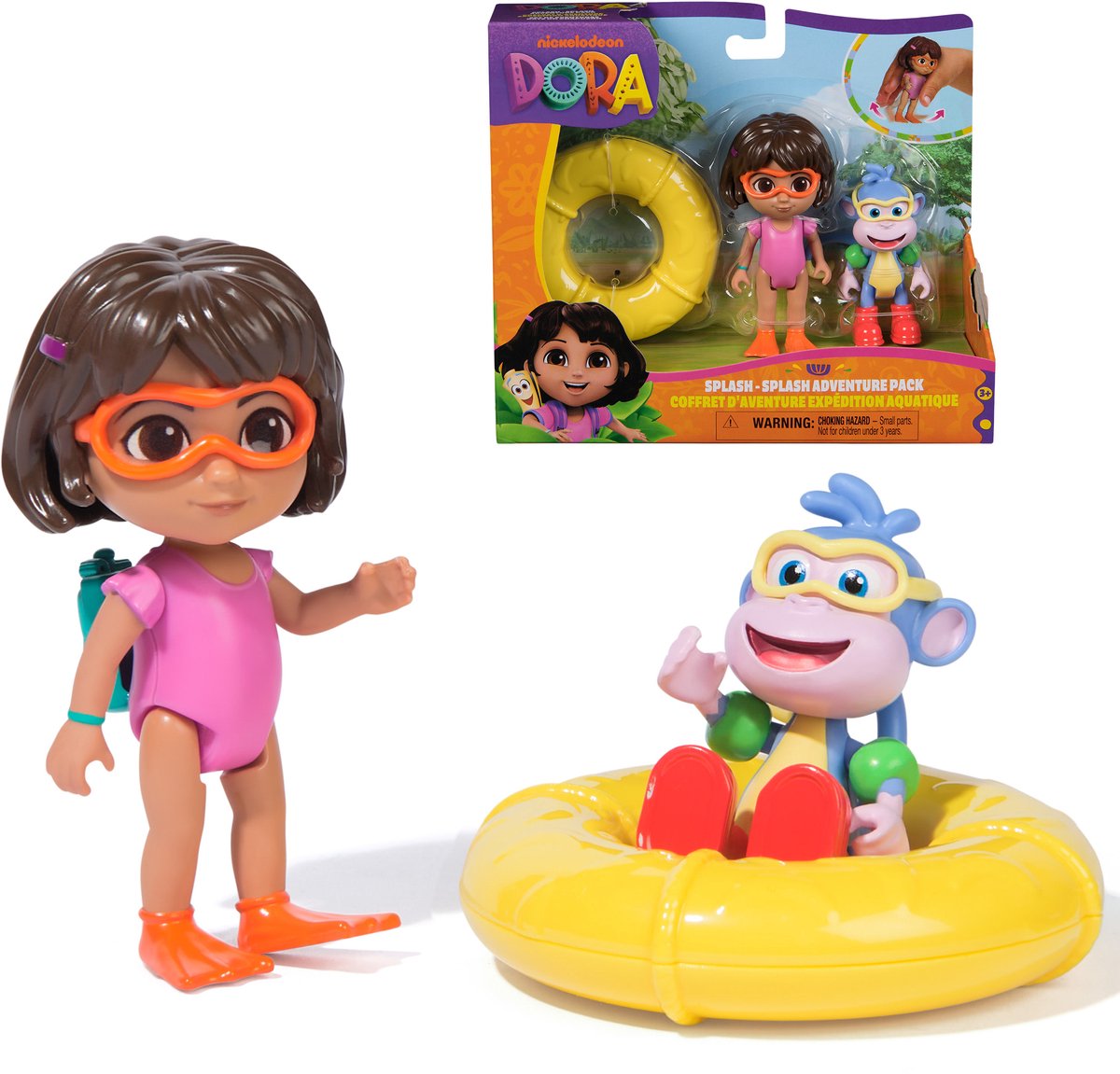 Ensemble de figurines de jeu Dora bottes Dora | 2 pièces