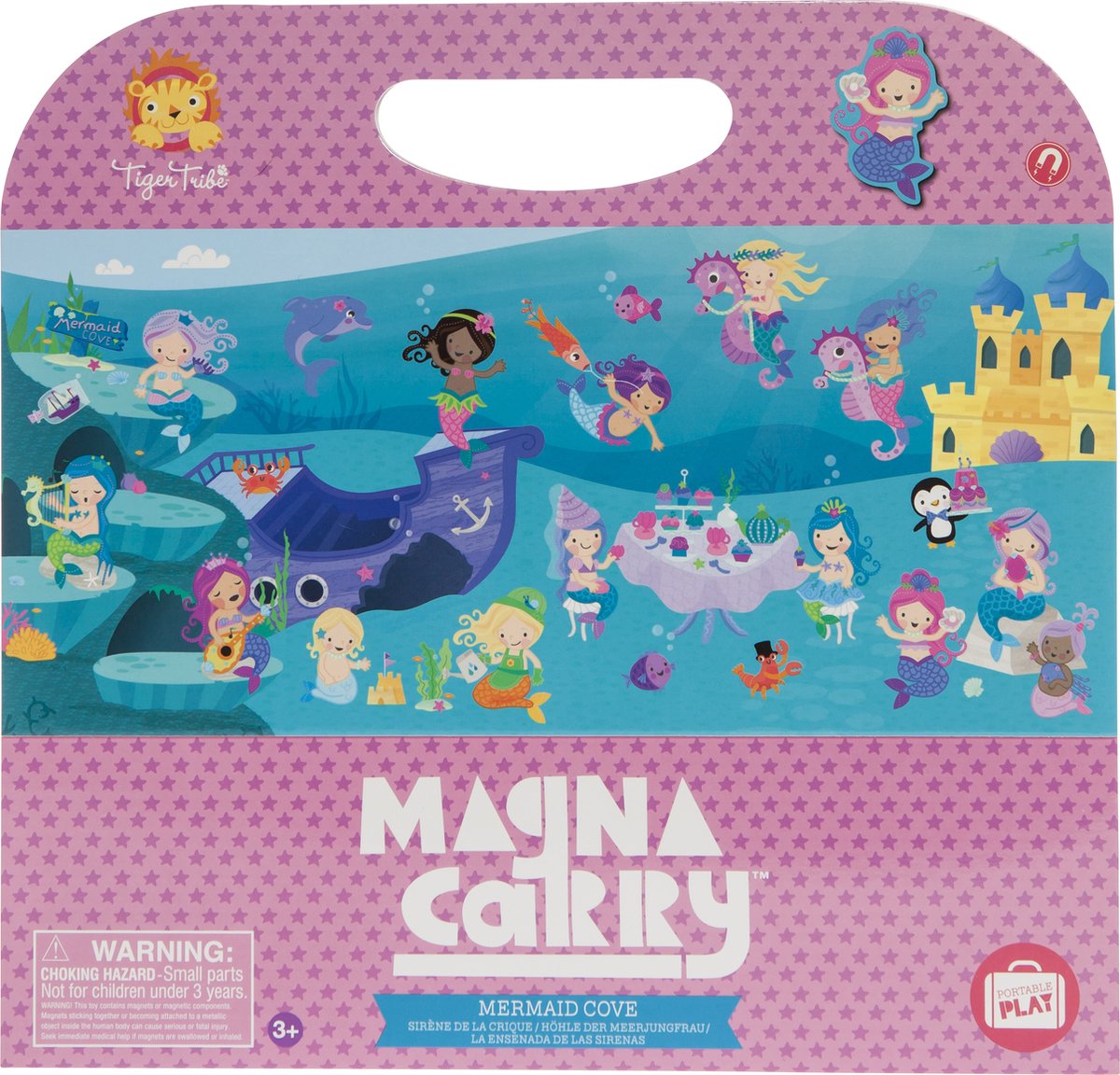 Selecta magna carry - livre magnétique mermaid bay
